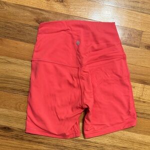 lululemon athletica High-Rise Coral Bike Shorts